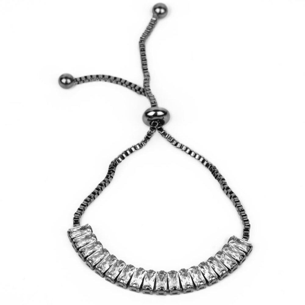 Glitz and Glimmer - Black Bracelet